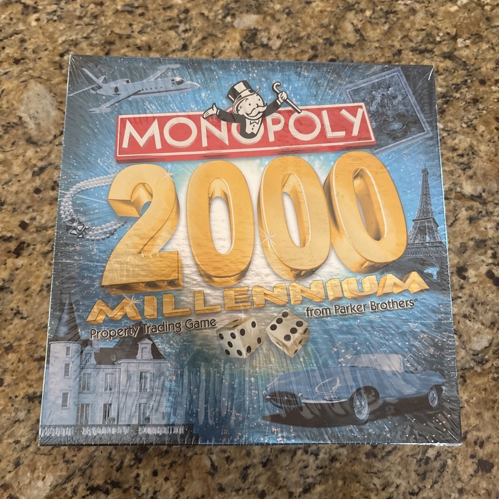 Monopoly 2000 Millennium Edition Parker Brothers Hasbroโ Board Game Sealed